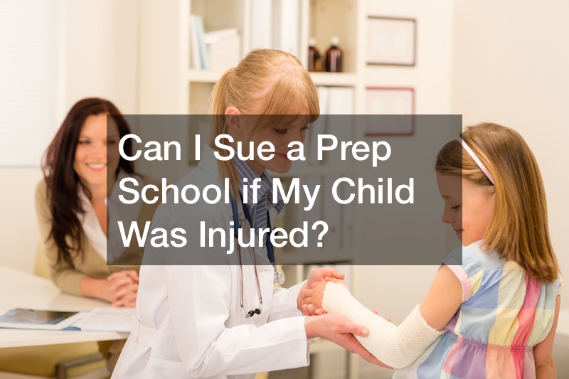 Can I Sue a Prep School if My Child Was Injured?