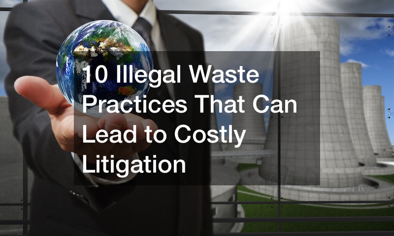 illegal waste practices