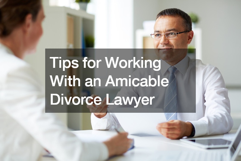 Tips for Working With an Amicable Divorce Lawyer